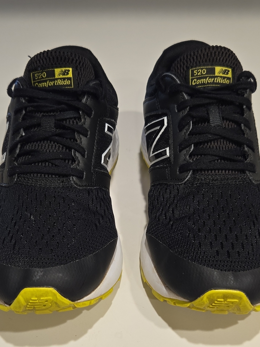 New Balance Men's 520 ComfortRide Running Shoes - Black/Yellow